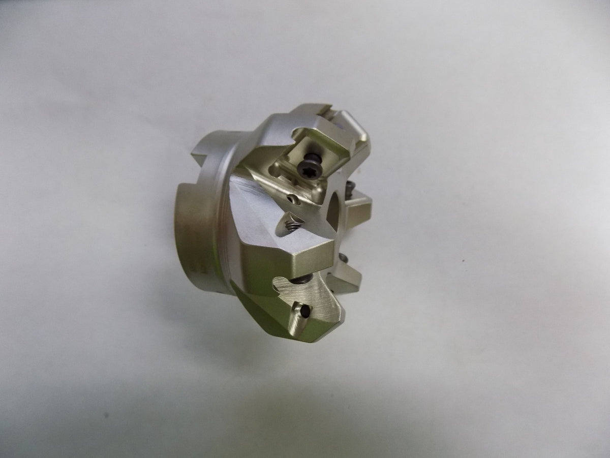 Hertel 2-1/2" Cut Diam  Indexable Chamfer & Angle Face Mill 45717501
