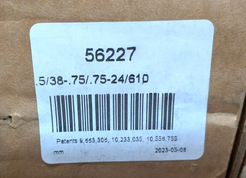 FLEXCO 1.5" x 24" Segmented Conveyor Transfer  56227 TGB-1.5/38-.75/.75-24/610