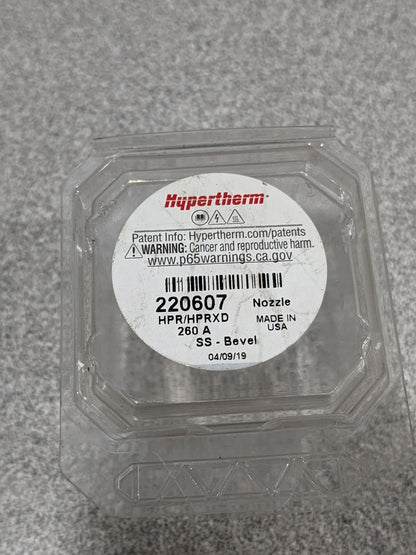 Hypertherm Plasma Nozzle Mech - Hpr Bevel 260A | 220607