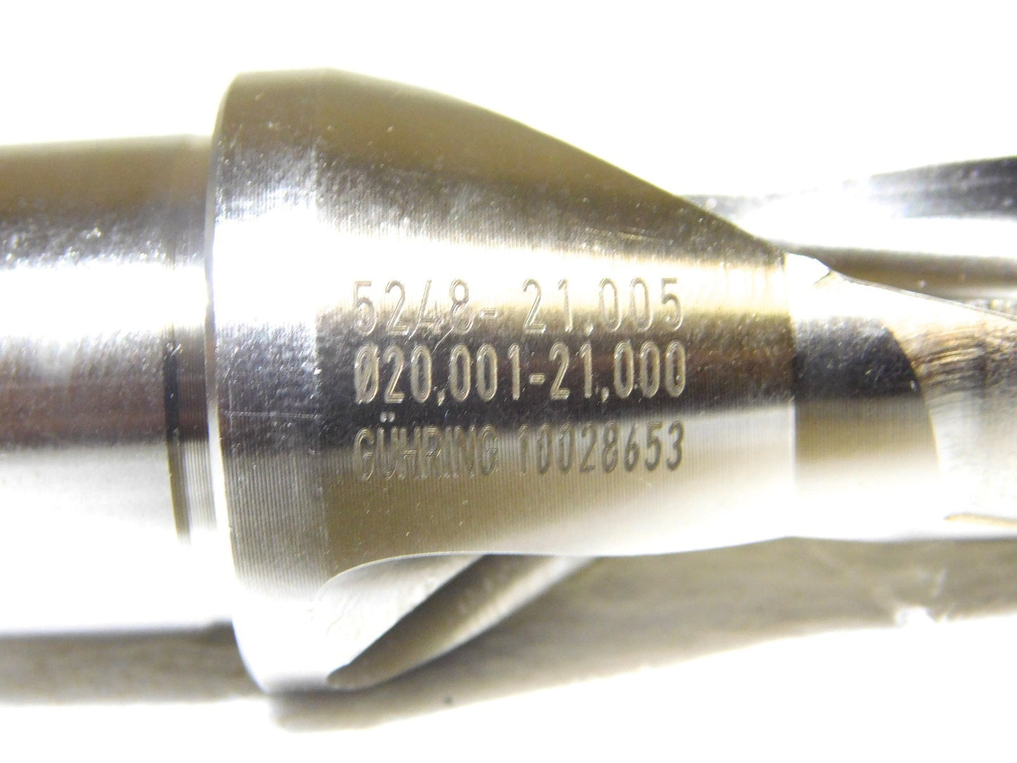 Guhring Replaceable Tip Drill 20.24mm-21.03mm Dia 1 Shank 241mm L  905248021005