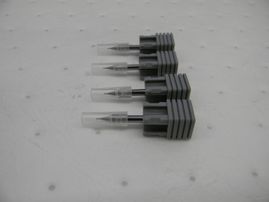 HARVEY TOOL 0.019″ Diam, 0.057″ LOC 4FL Solid Carbide Ball End Mill  QTY 4 74319