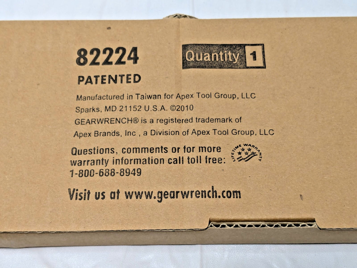 GEARWRENCH 24" OAL Indexing Pry Bar 82224