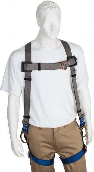 PRO-SAFE Fall Protection Harnesses: 350 Lb X-Large, Polyester PS-HPT-21
