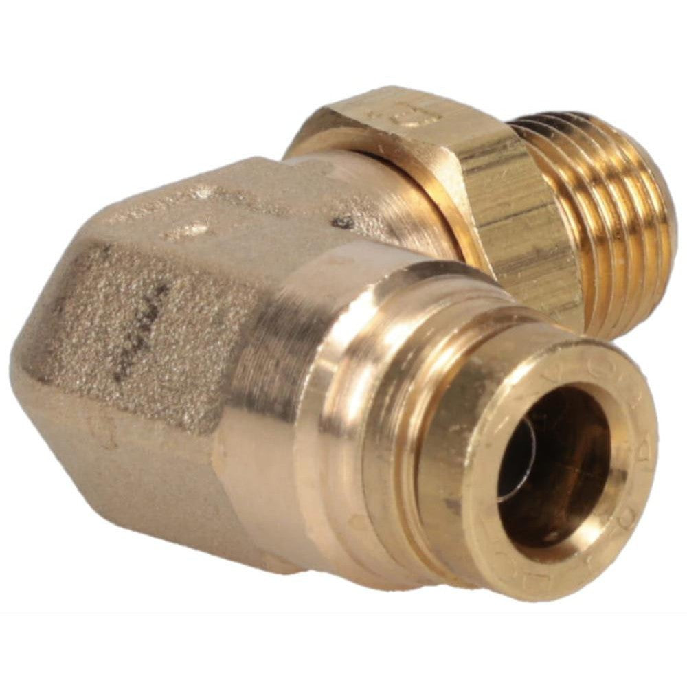 Parker Push-to-Connect x Male NPTF 90 deg Elbow Qty5 169PTC-4-2