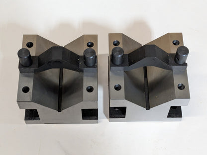 Precision V-Block and Clamp Set 2-9/16" Max. Capacity 90 Degree Angle 420-5440