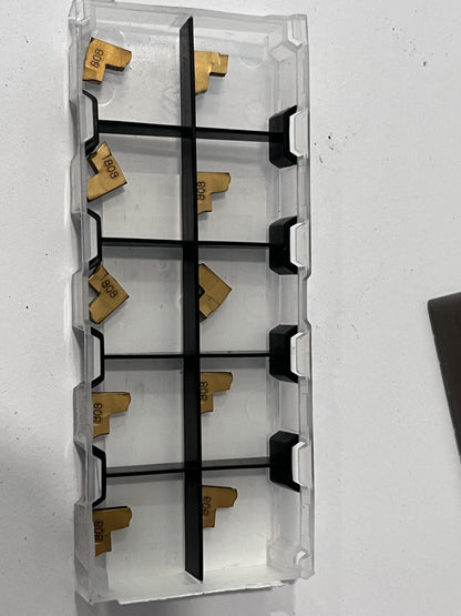 Iscar Cutoff Insert: TAGL3C15D IC808, Carbide, 3.00 mm Cutting Width, 0.1180" C