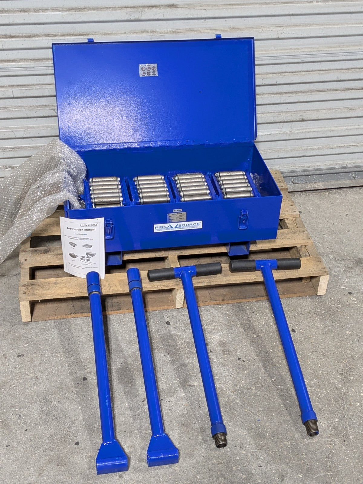 Pro Source Heavy Duty Machine Roller Kit 33,000 lb. Load Capacity PRO-HRS-15-SVP