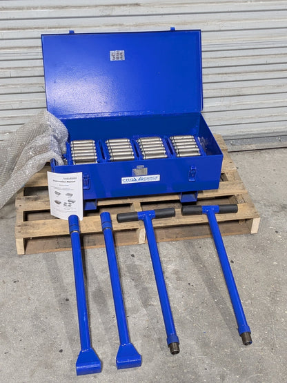 Pro Source Heavy Duty Machine Roller Kit 33,000 lb. Load Capacity PRO-HRS-15-SVP