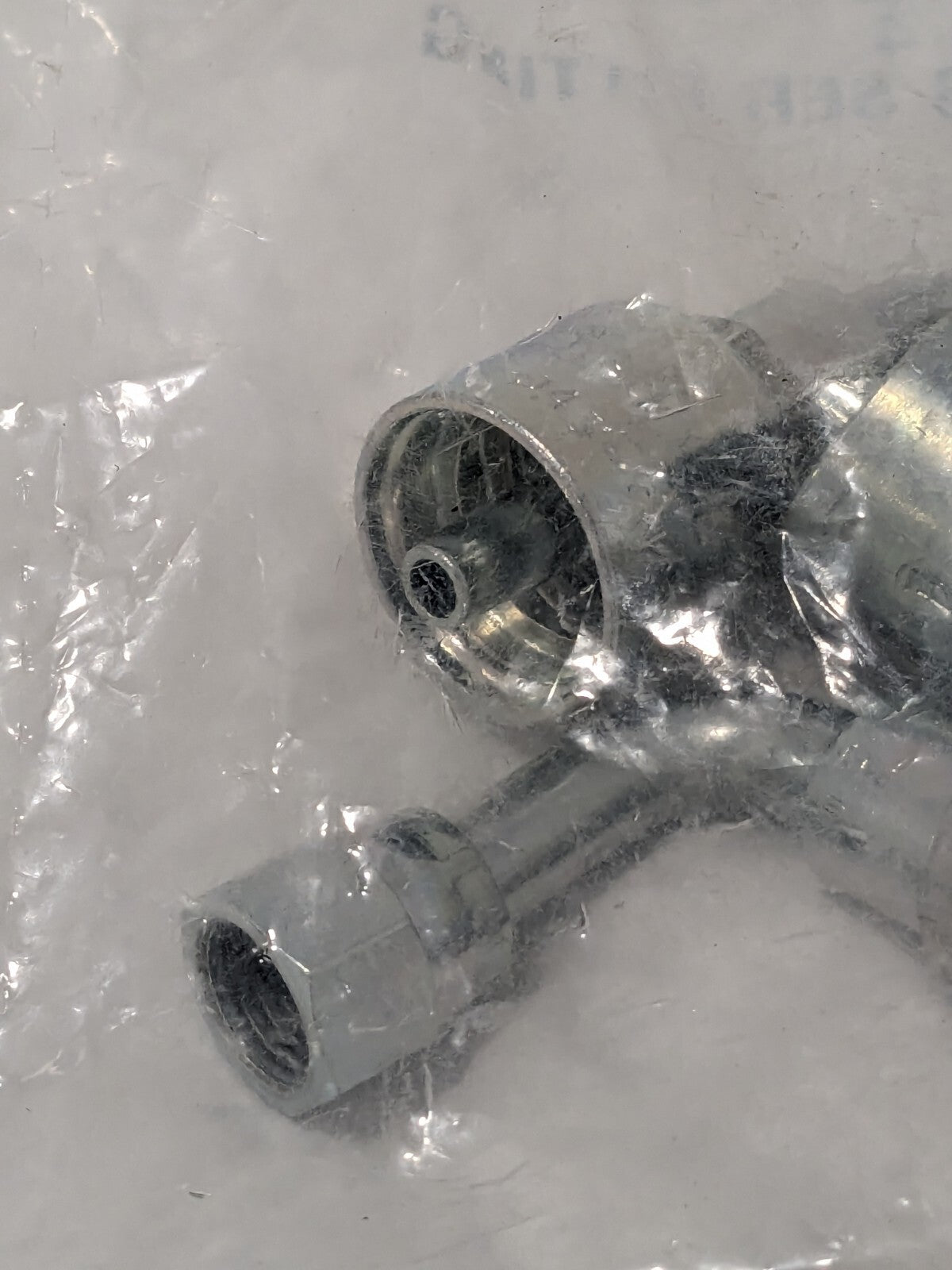 PARKER Hydraulic Hose 90 ° Elbow: 0.25" ID, 4 mm, 7/16-20 Qty 4 PP-00326