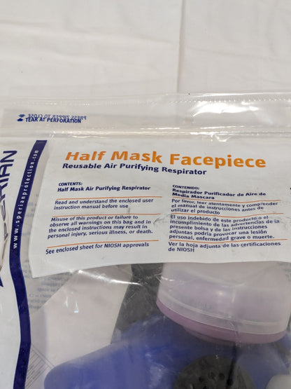 Sperian Half Facepiece Blue 1H - Size Large B230050