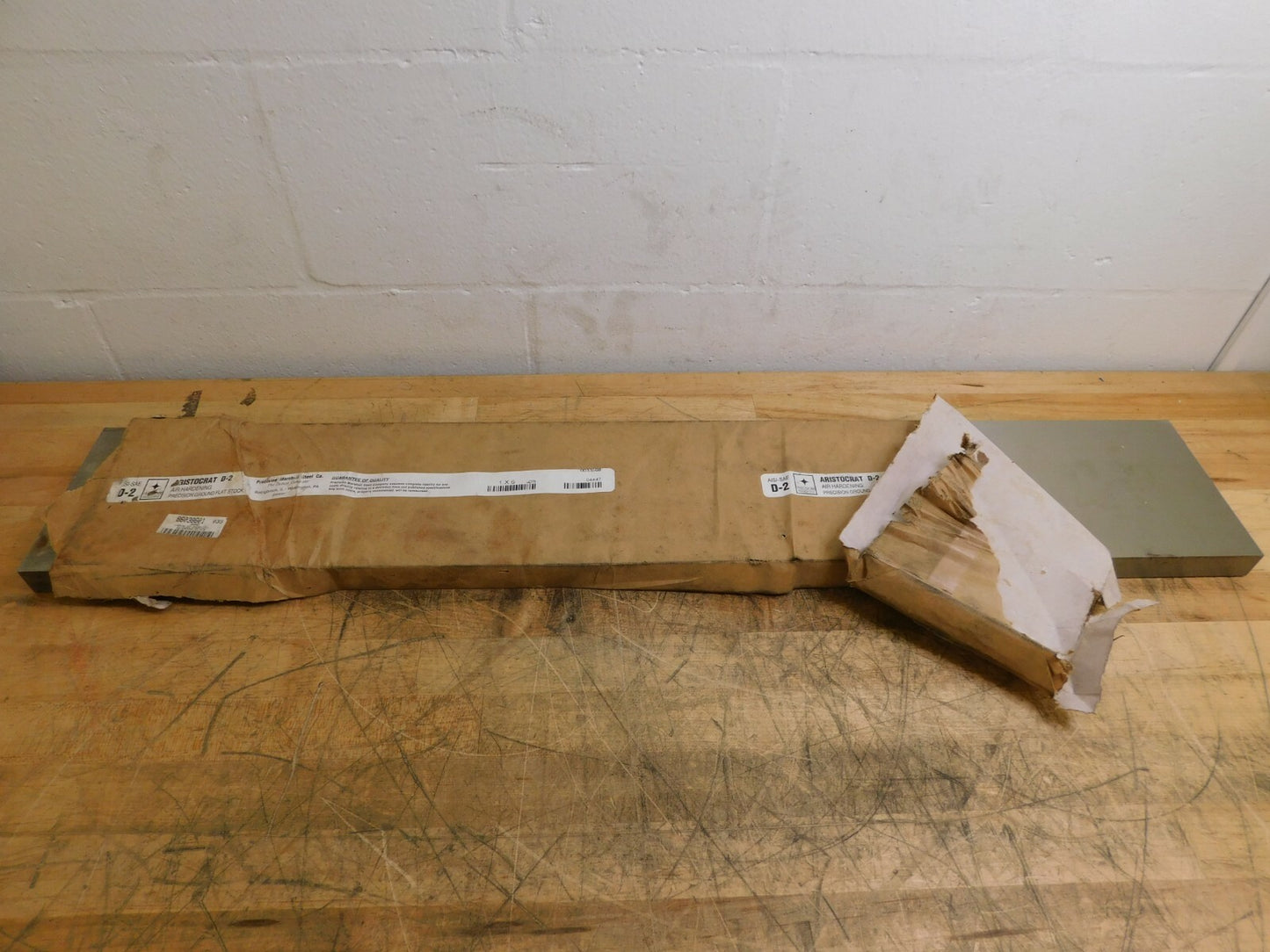 Pro Air Hardening Flat Stock 36" L x 6" W x 1" Thick Tool Steel AISI D2 86038601