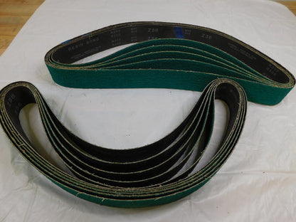 ARC 2" X 48" ZIRCONIA ALUMINA PLUS BENCHSTAND BELT, 36 GRIT  qty.10  7