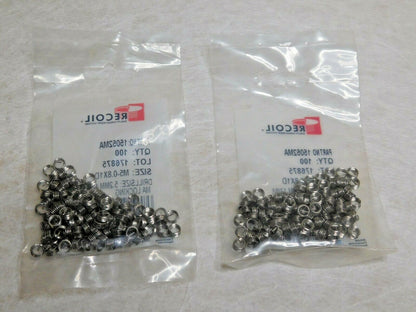 Recoil Stainless Steel Screw Locking Inserts M5x0.8x1D Qty 200 15052MA