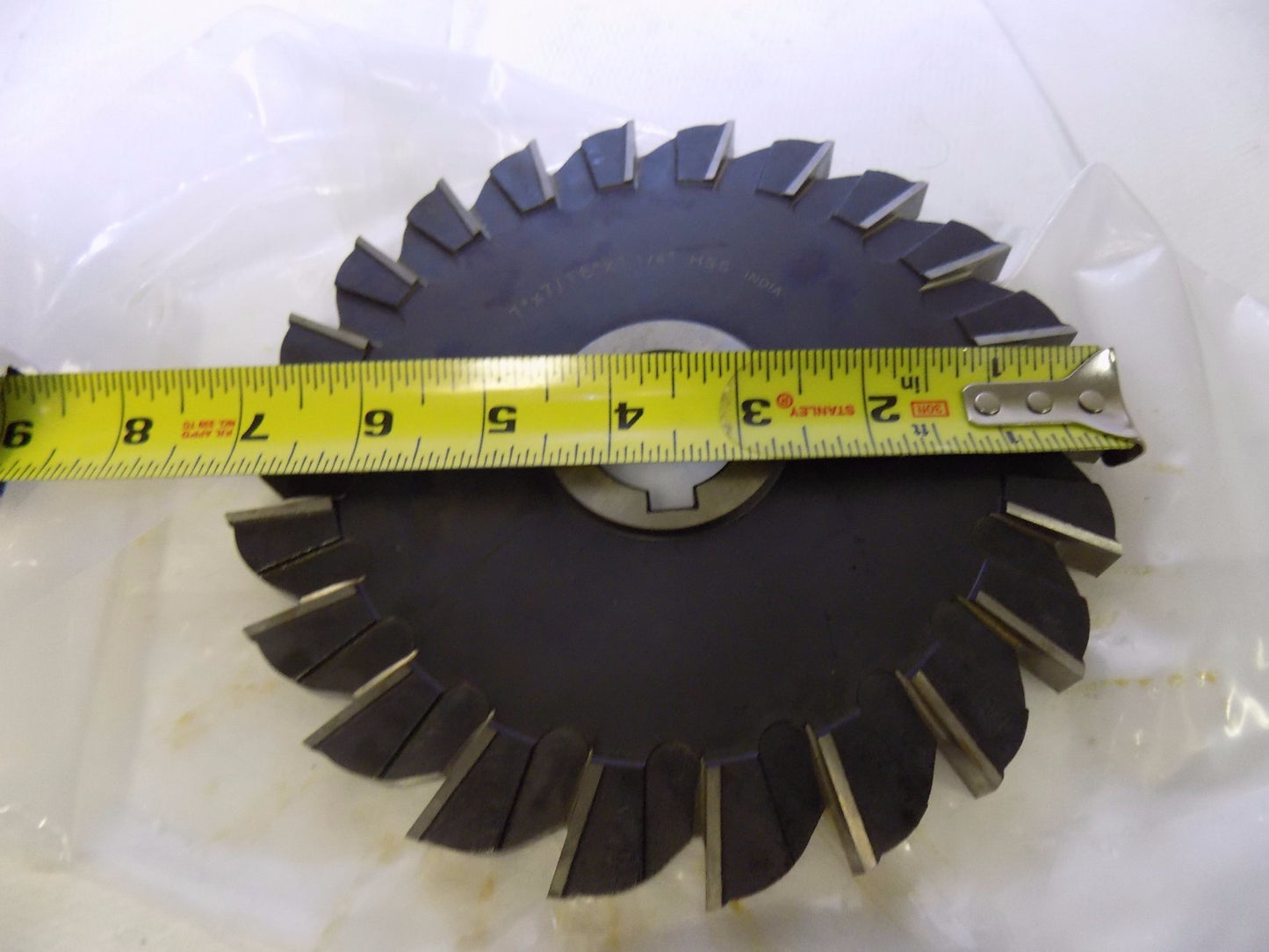 Interstate Side Milling Cutter 7"x 7/16" x 1-1/4" HSS 22 Straight