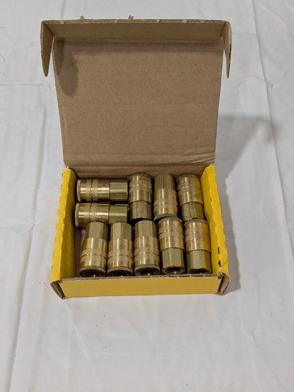 Parker Pneumatic Hose Coupling: 1/4-18, 1/4" Body Dia Box of 10 B23