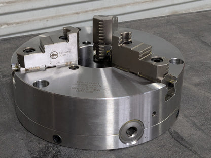 Bison Manual Lathe Chuck 3-Jaw Self Centering 12" Diameter Plain Back 7-866
