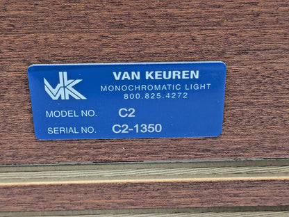 Van Keuren Monochromatic Light Series C-2 11" OH X 12" OW 3200170 PARTS/REPAIR