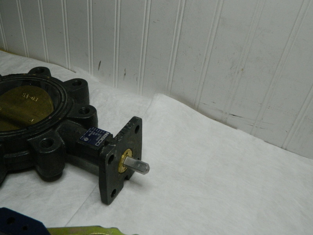 NIBCO 4" Pipe, Lug Butterfly Valve INCOMPLETE NLG100H