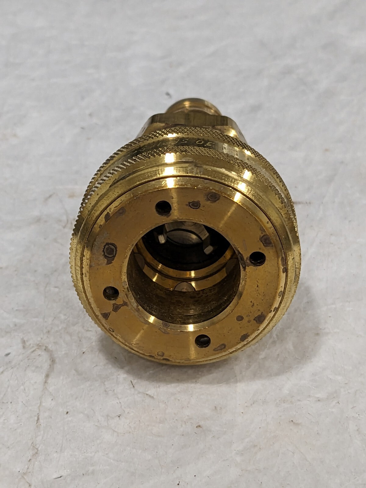 PARKER Pneumatic Hose Coupling: 3/4" Body Dia, Industrial Interchange B38-7