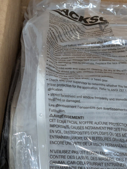(24 Pack) Jackson Safety F30 Bound Acetate Face Shield 29079
