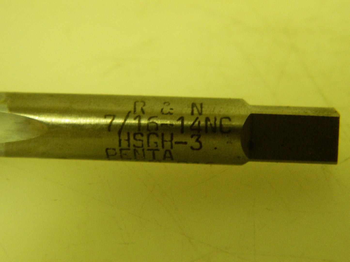 Reiff & Nestor Chrome Spiral Point Plug Taps 3 Pack 7/16"-14 NC 3F H3 99257