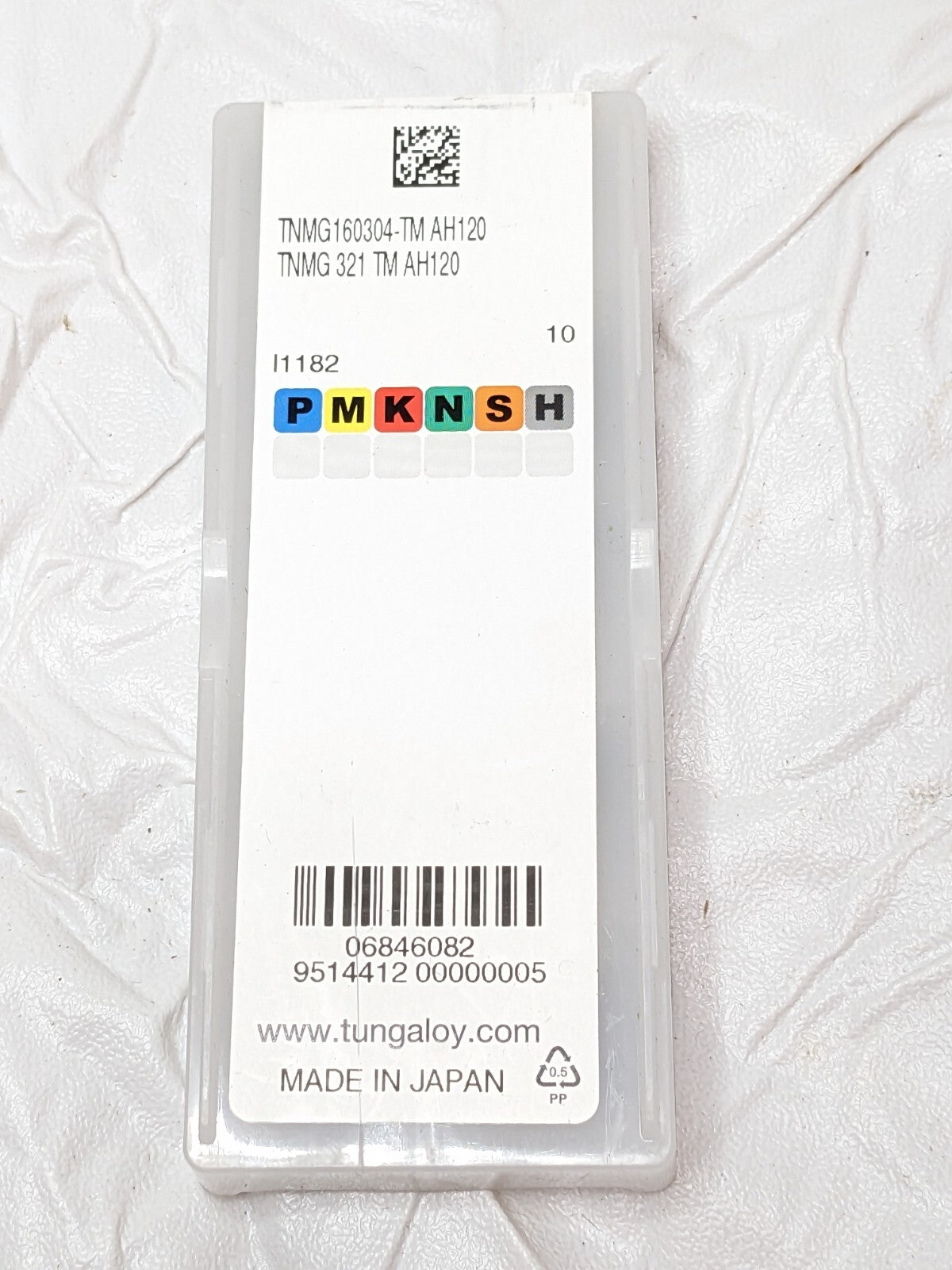 Tungaloy Carbide Turning Inserts TNMG 321 TM AH120 QTY 10 6846082