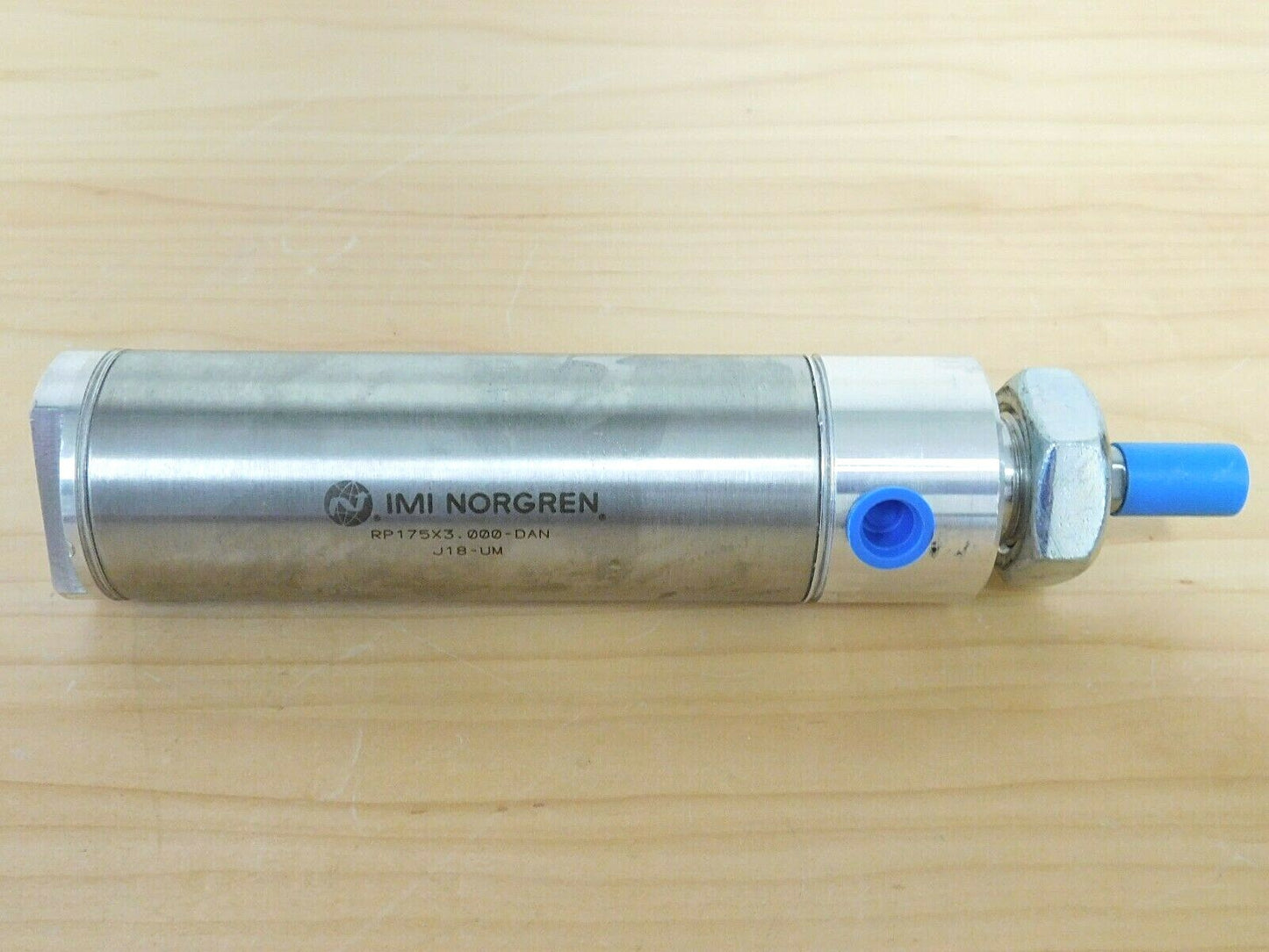 Norgren Double Acting Air Cylinder 3" Stroke x 1-3/4" Bore RP175X3.000