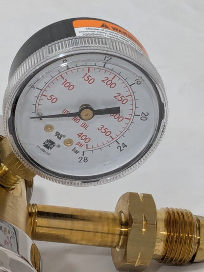 Smith/Miller Acetylene Welding Regulator: 300 CGA Inlet Connection 35-15-510