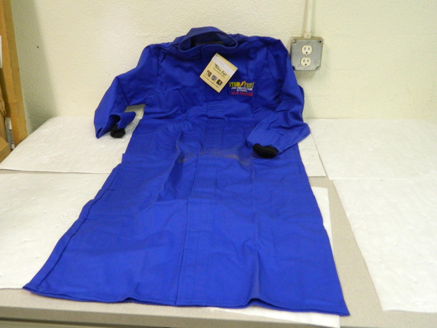 Stanco Temp Test Electric ARC Protection Jacket Size S 50" Length TT11650-S