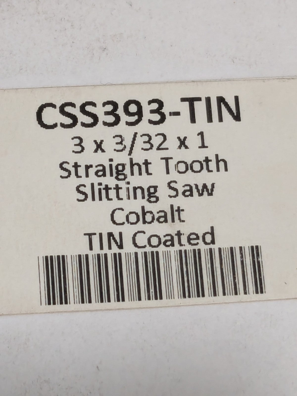 Moon Side Chip Saw: 3" Dia, 3/32" Thickness, 1" Hole, 32T CSS393-