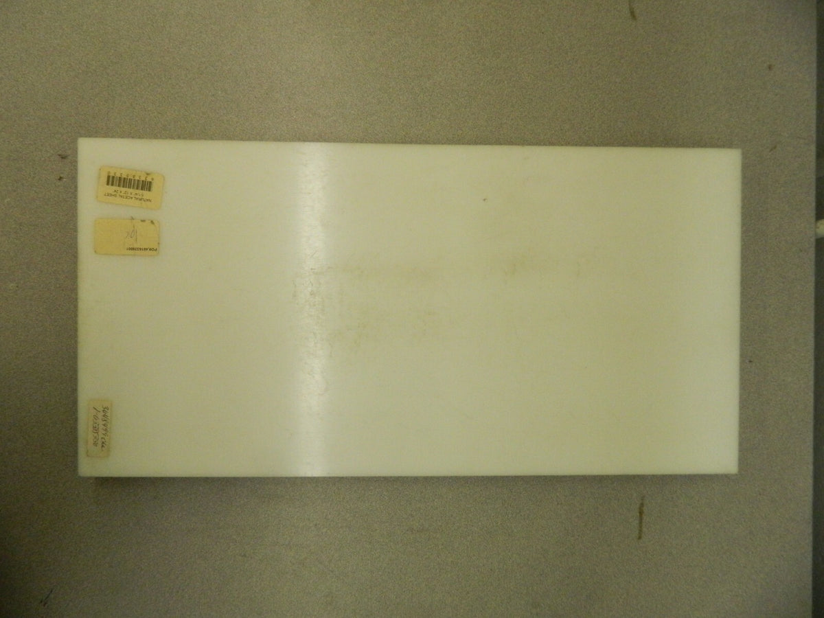 Pro-Grade Acetal Sheet Natural 1-1/4" Thick x 12" Wide x 2' Long 63385330