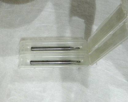M.A. Ford 0.055" 1/8" Shank Diam 4 Flute Solid Carbide End Mill Qty 2