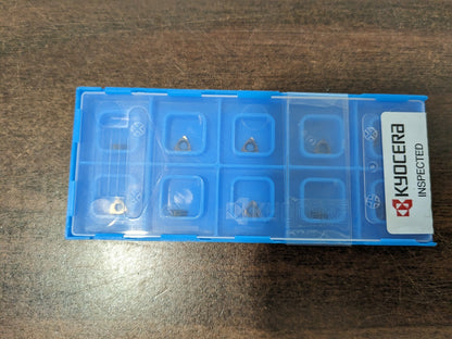 KYOCERA Turning Inserts 10ct WBGT1211LF TN60 Cermet 80 ° Trigon TSJ03720