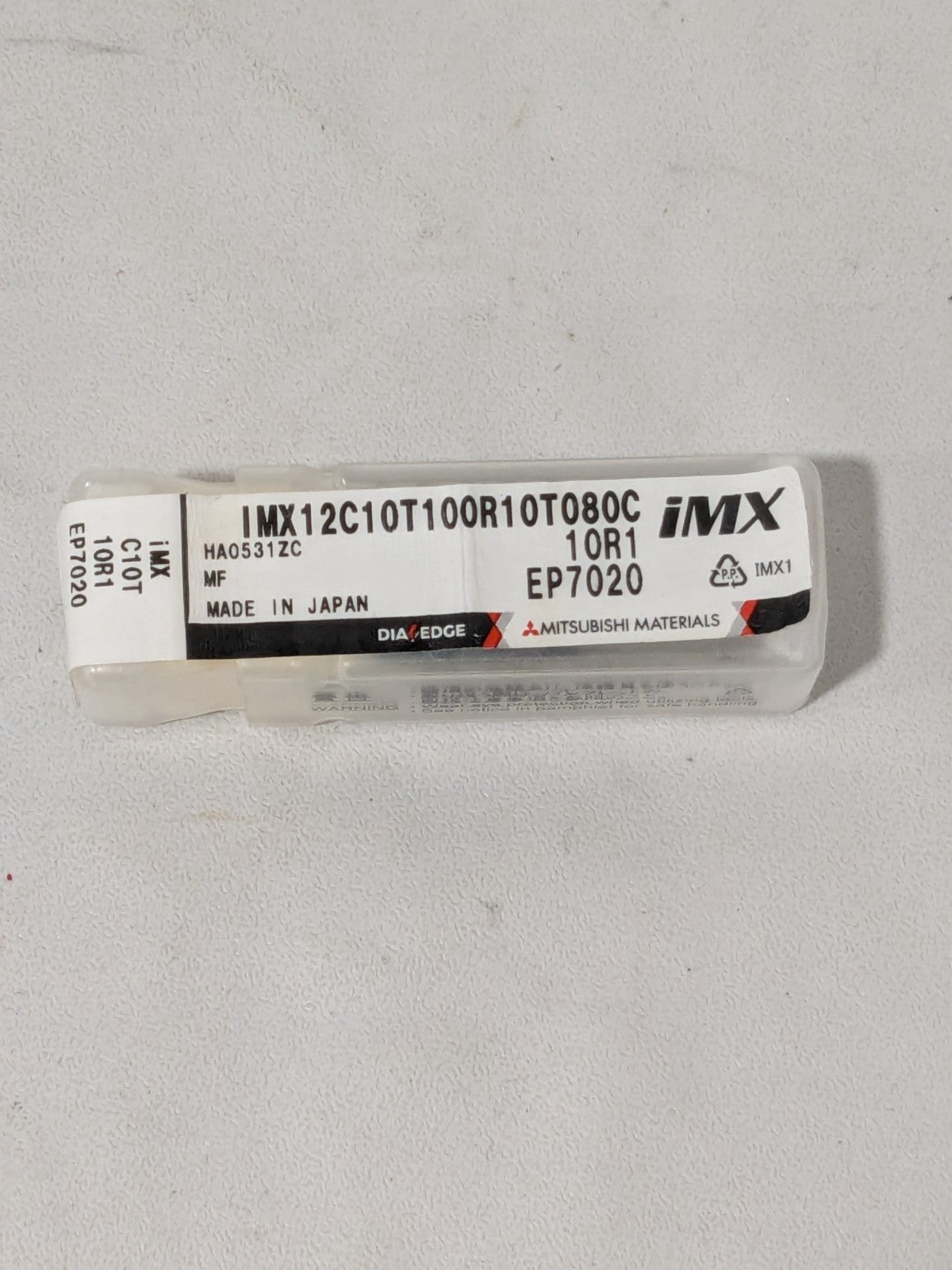 Mitsubishi Corner Radius & Corner Chamfer End Mill Heads: 10mm Diam 10520857