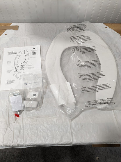 CENTOCO Raised Toilet Seats Type: ADA Handicap Accessible HL500STSCC-001