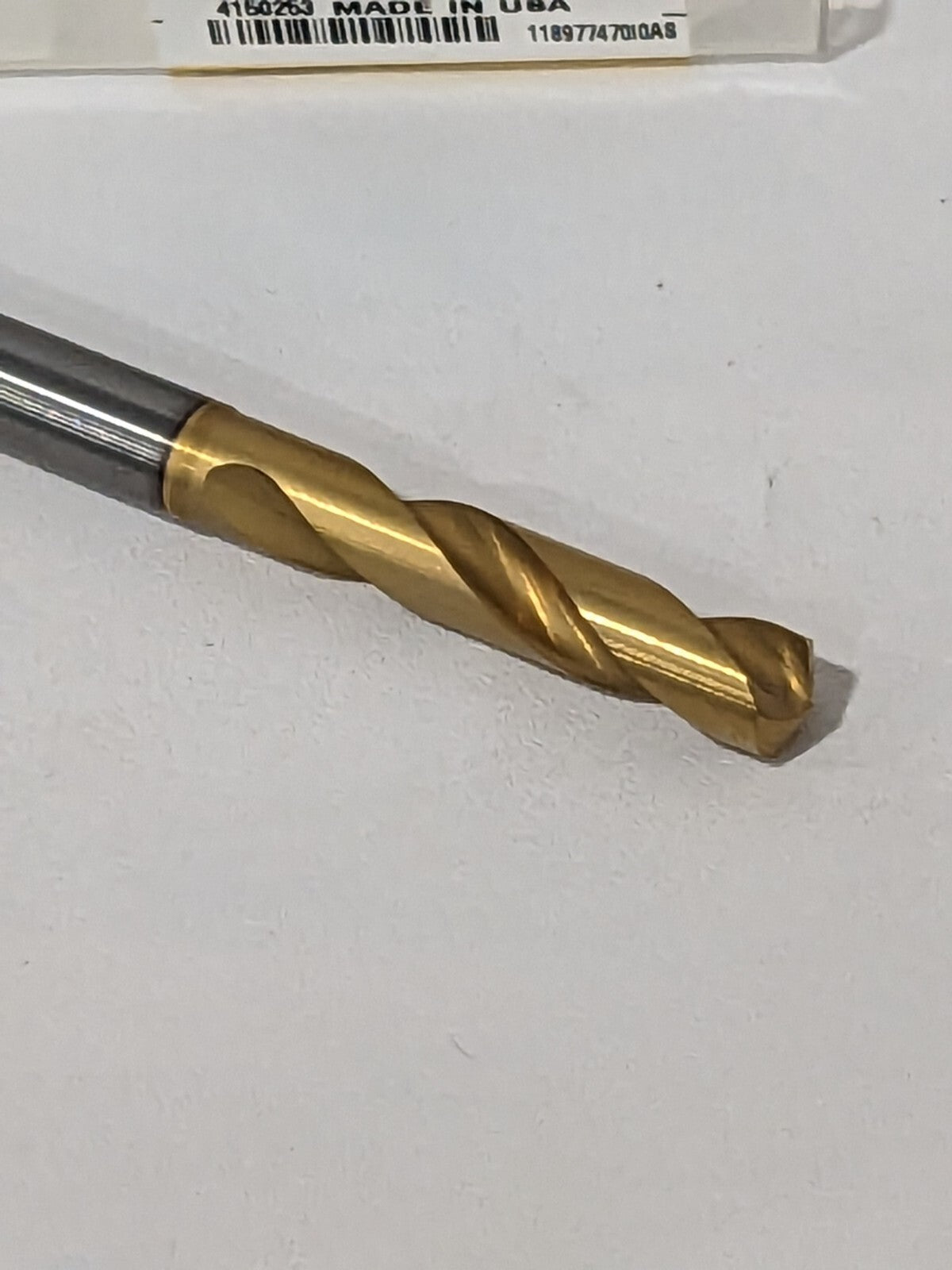 KENNAMETAL Screw Machine Length Drill Bit: 8.00 mm (0.3150) Dia, 140º 4150253