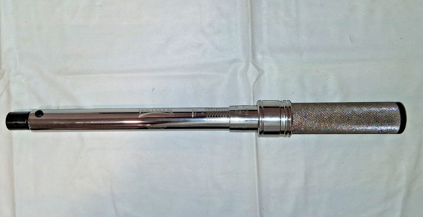 Williams Micrometer Torque Wrench 27/64in Drive 100NMIMHW