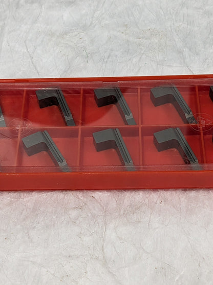 Sandvik Grooving Insert: RG123HBG H13A, Solid Carbide Qty 10 5741172