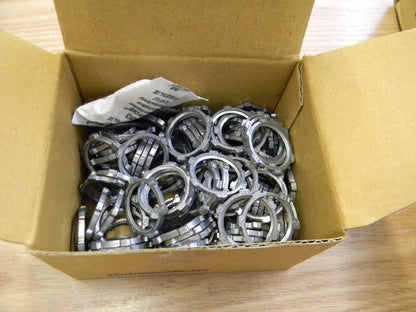 Thomas &amp; Betts Locknut, 3/4", Threaded, Zinc Die Cast Qty 100 LN 202