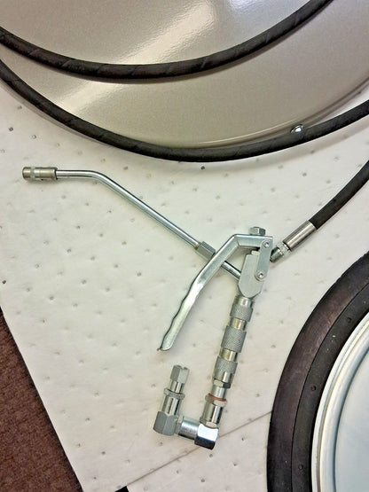 Johndow Metal Air-Operated Drum Pump 8 GPM Grease Lubrication JDL-55