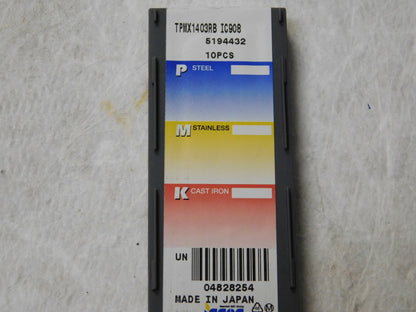 Iscar Carbide Drilling Inserts QTY 10 4828254