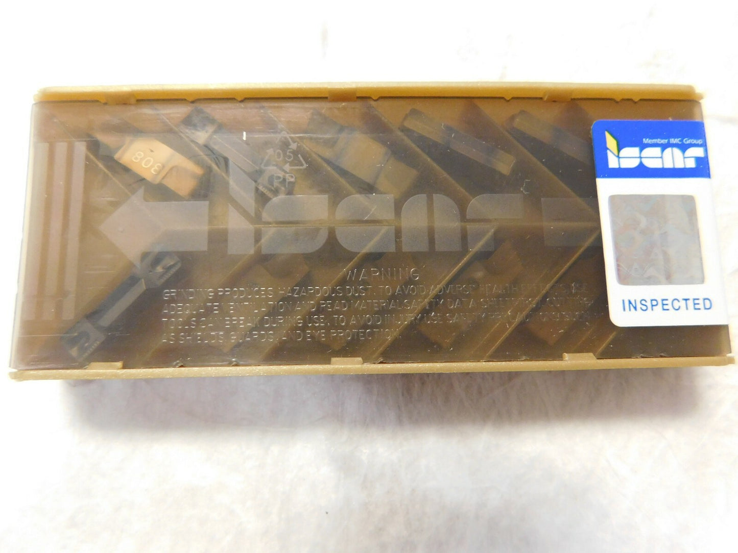 Iscar Carbide Grooving Insert 476080GRIP Y Grade IC808 QTY 10 6200325