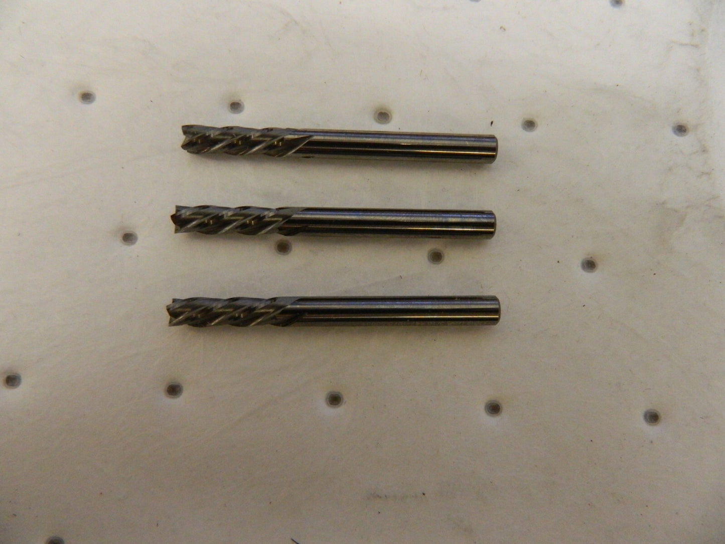 OSG Square End Mill: 3/16" 4 Fl 30 ° Helix qty 3 447-1875