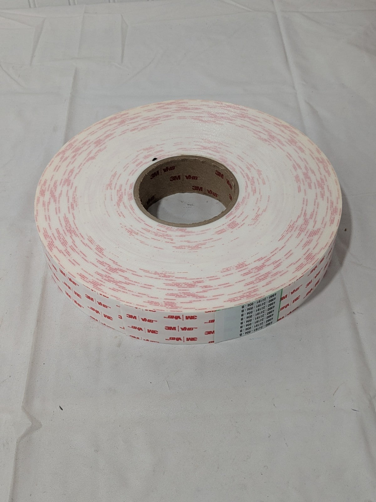 (6) 3M 4950 White VHB Tape - 1 1/2" W x 36 yd Length - 45 mil Thick 7010373825