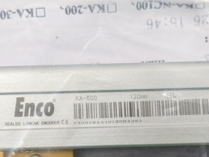 ENCO Linear Scales ONLY 4" X 18" X/Z Axis Travel KA300/KA500