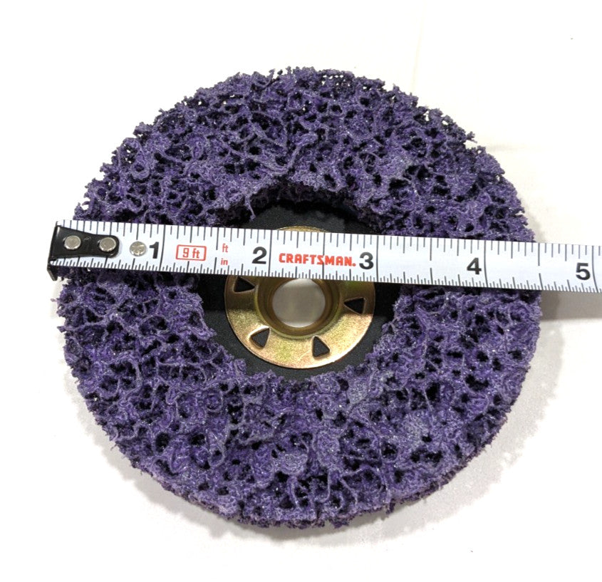 3M SCOTCH-BRITE  S-XCS CX-DN  4-1/2" Dia  Course  Clean & Strip  048011-33194