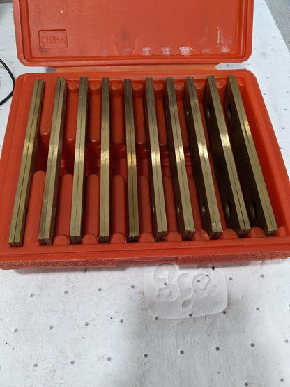 Avenger Tools 20 Piece 6" Long Alloy Steel Parallel Set AT-PSTC-1/8