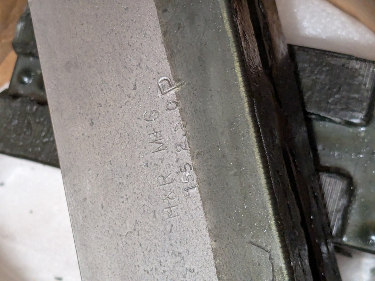 (2) H&R Soft Lathe Chuck Jaw: Serrated 2-1/2" OAW, 7-1/2" OAL HR-155-2.5-OP