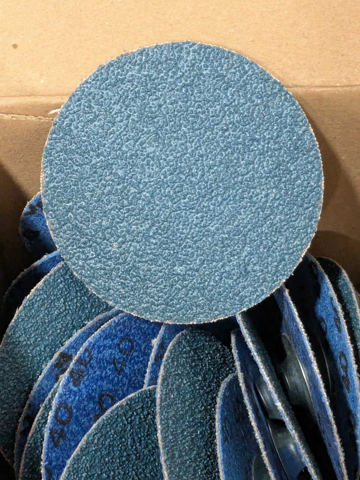 Tru-Maxx Quick-Change Disc: Type S, 3" Dia, 36 Grit Qty 10 69957323850