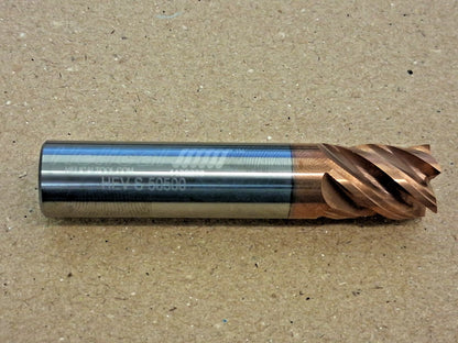 Helical Solutions Square End Mill 1/2" Dia 5/8" LOC 59845
